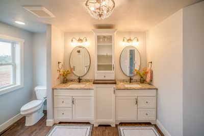 Bright Bathroom Vanity